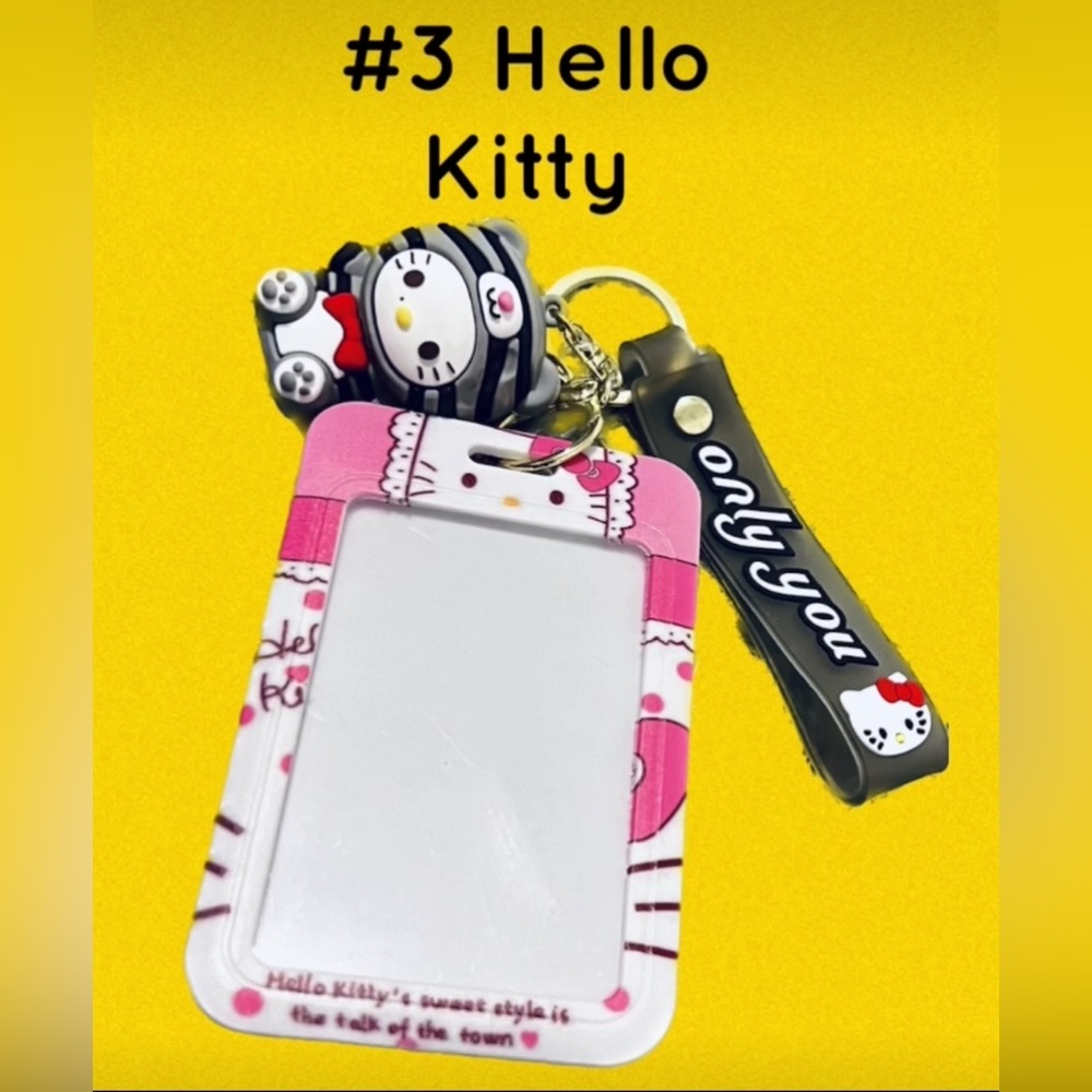 Hello Kitty ⭐️  Tag Key Chain Bag Charm